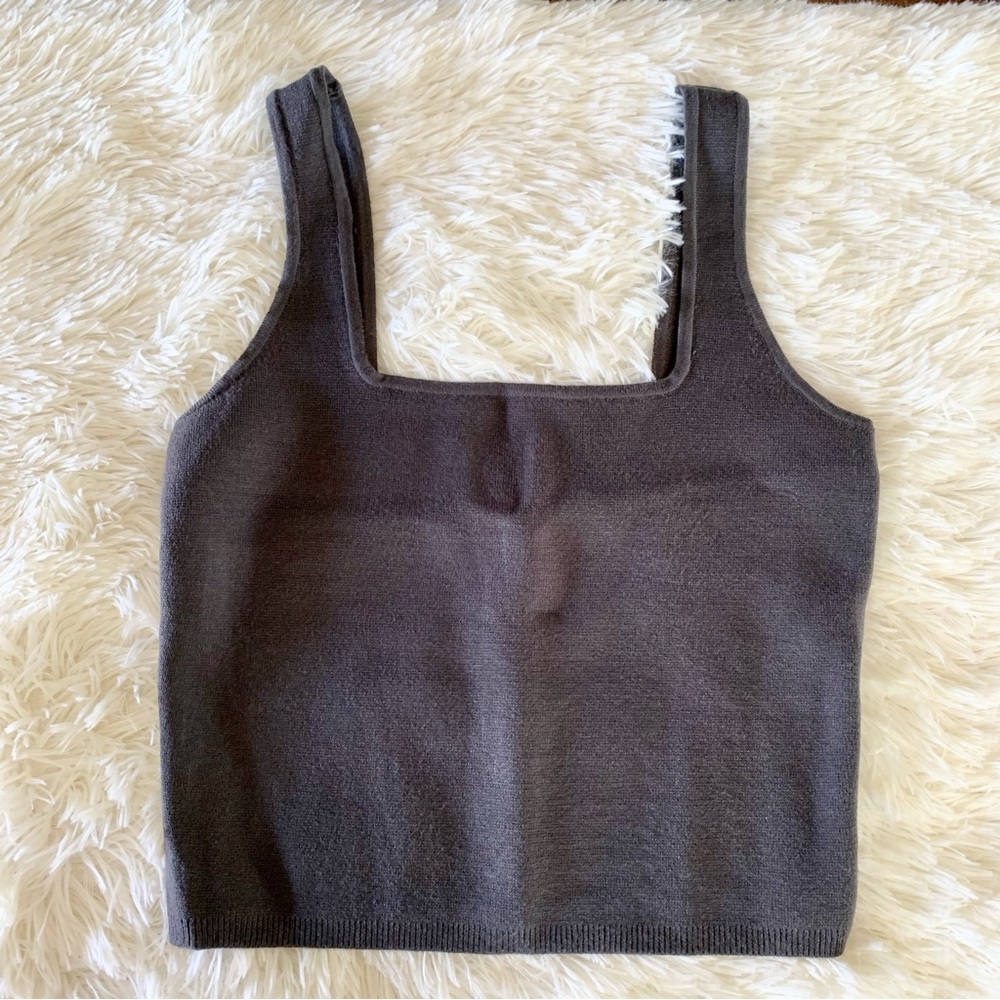 Abercrombie & Fitch Gray Top US Medium
